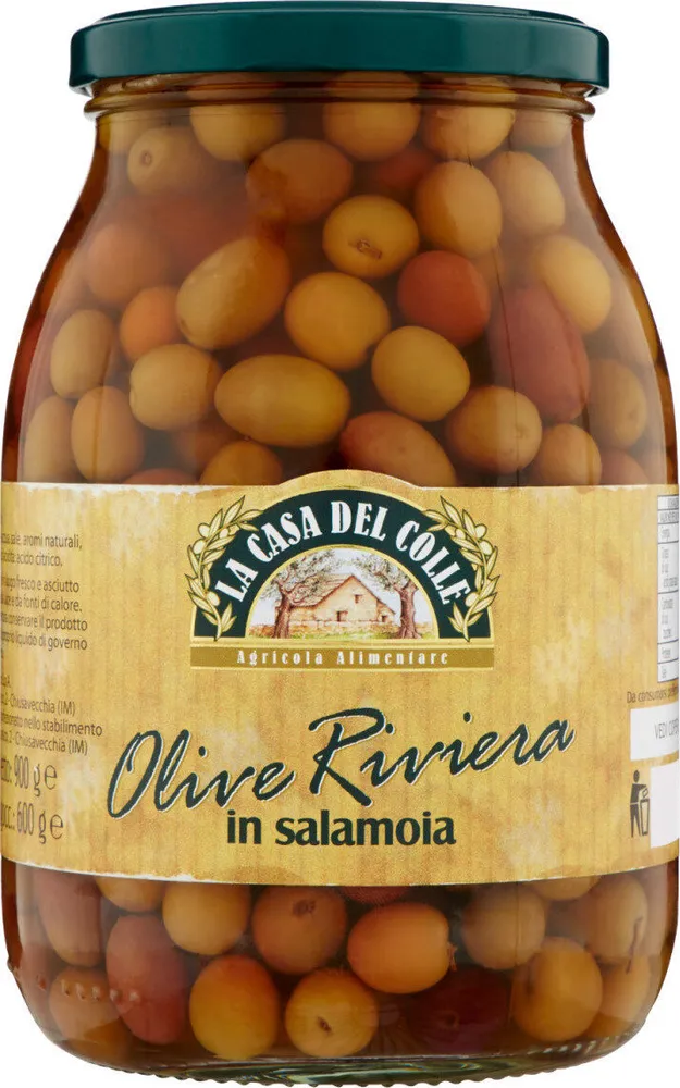 Olive riviera in salamoia
