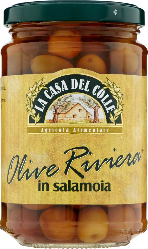 Olive riviera in salamoia