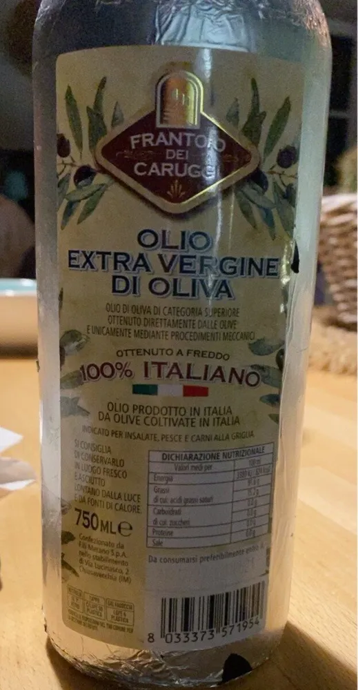 Olio extra vergine di oliva