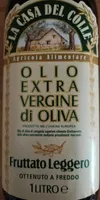 Olio extra vergine di oliva fruttato leggero