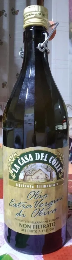 Olio extra vergine di oliva NON filtrato