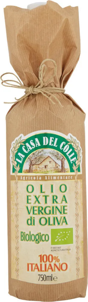 Olio extra vergine di oliva biologico italiano