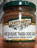 Patè di olive taggiasche liguri