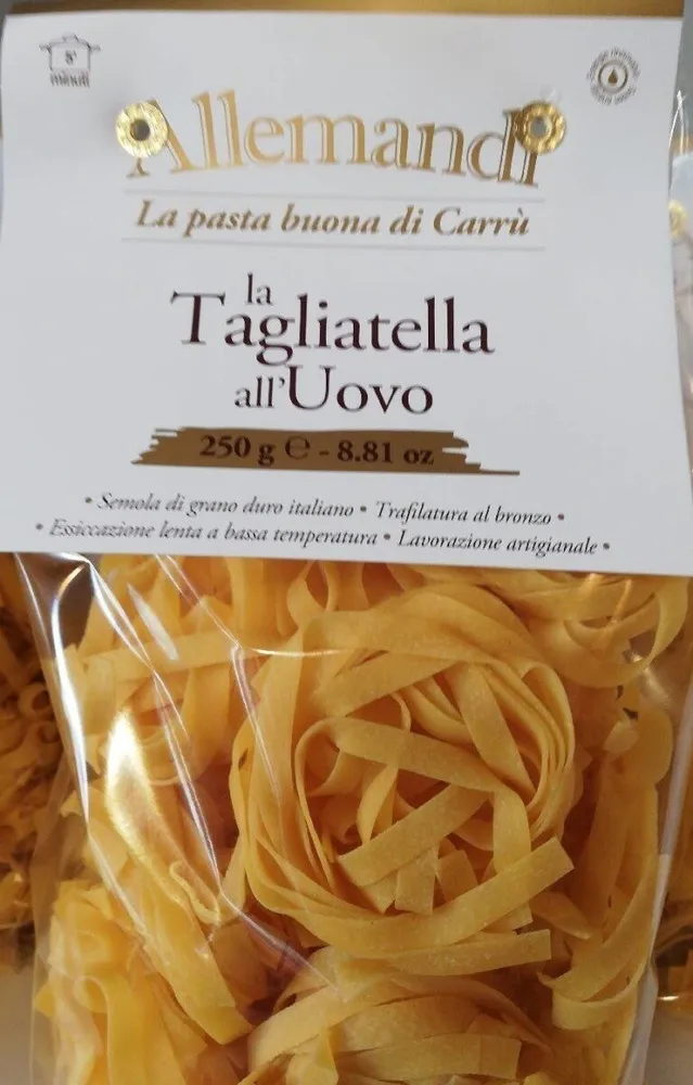 Tagliatelle all'uovo