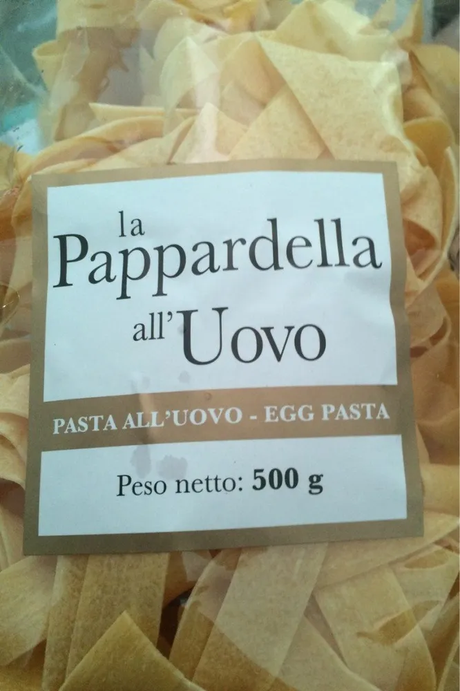 La pappardella all'Uovo