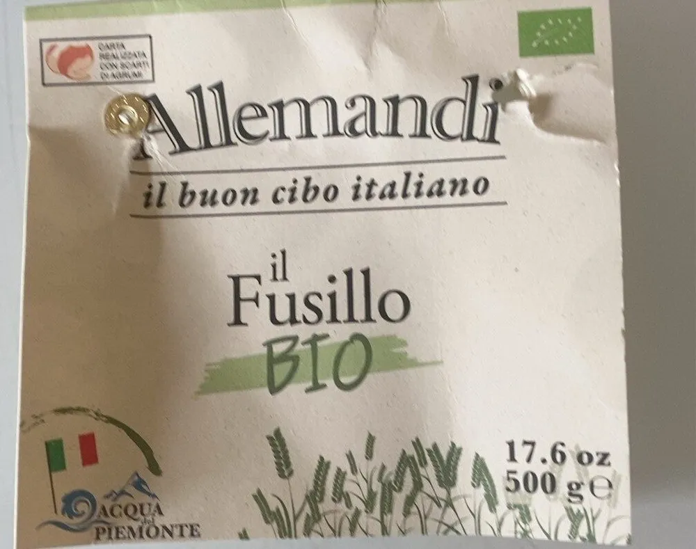 Pate il fusillo BIO