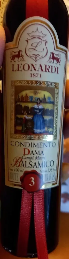 Condimento dama balsamico