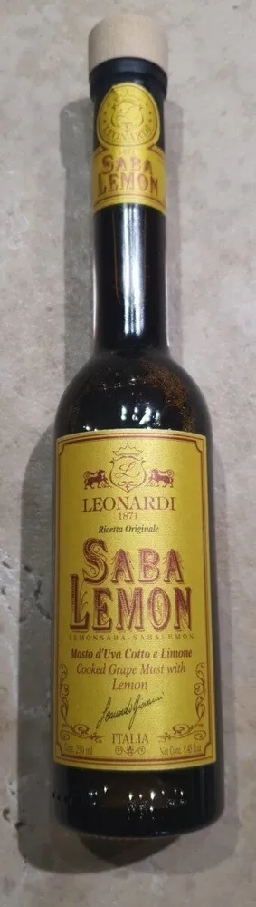 SABA LEMON Mosto d'uva Cotto e Limone