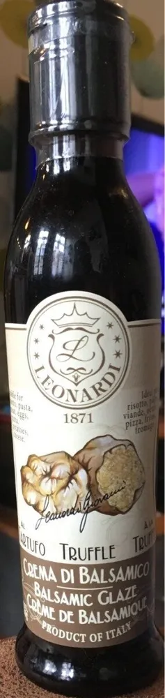 Crema Di Balsamico Al Tartufo Leonardi 210 GR.