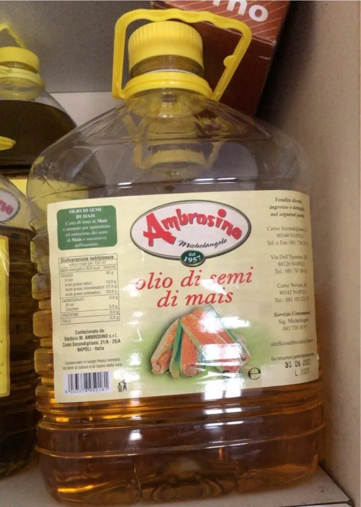 Olio di semi di mais