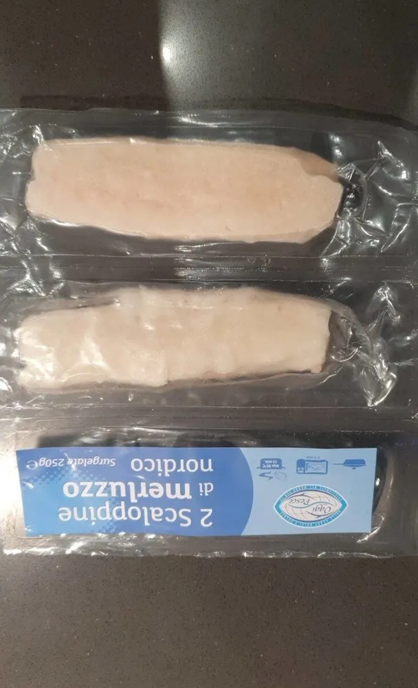 2 scaloppine di merluzzo nordico