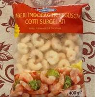 Gamberi indopacifici sgusciati cotti aurgelati