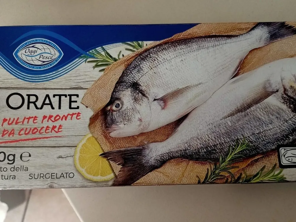 2 orate già pulite e pronte da cuocere