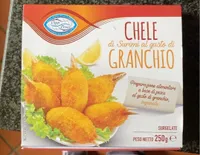 Chele di surimi al gusto di granchio