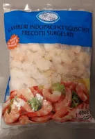 Gamberi idropacifici sgusciati precotti surgelati