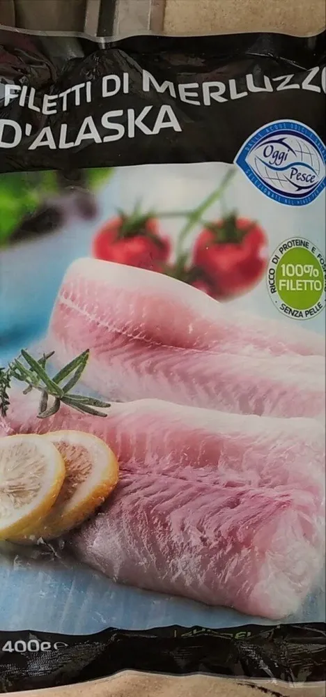 Filetti di merluzzo d'alaska