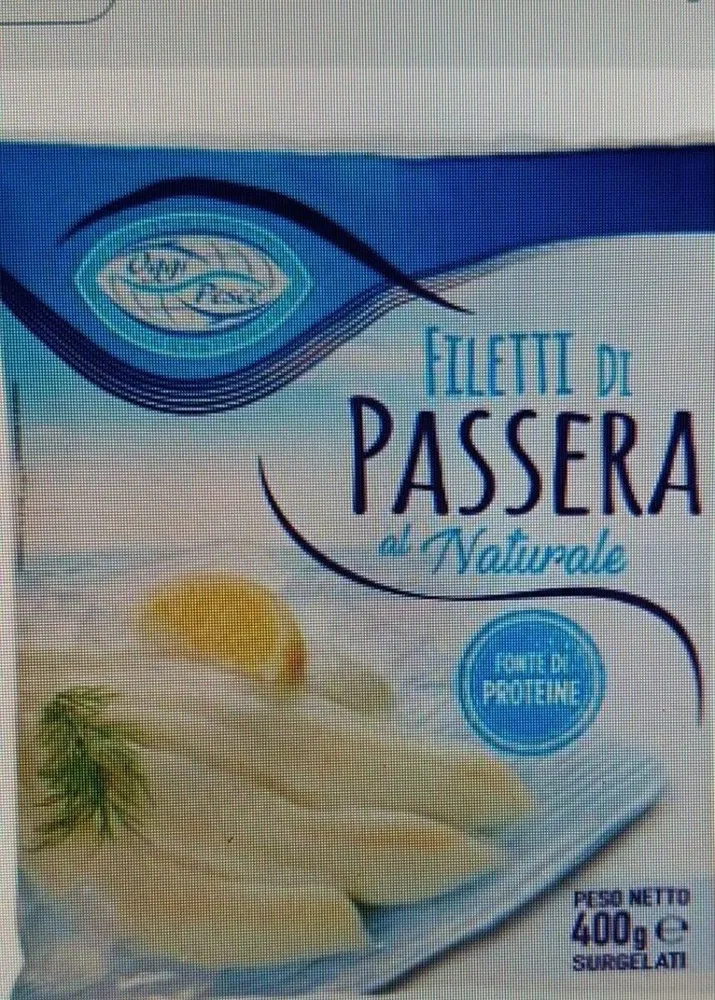 Filetti di pesce passera