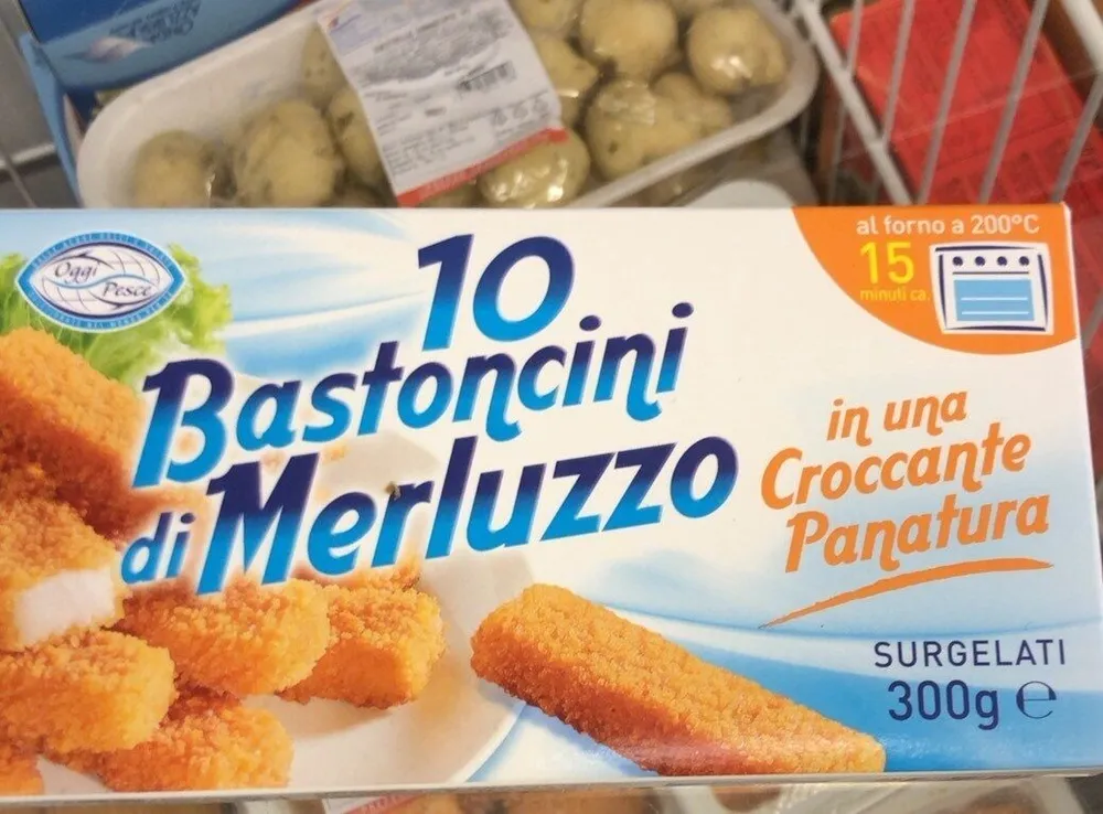 Bastoncini di merluzzo