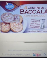 Cestini di baccalà