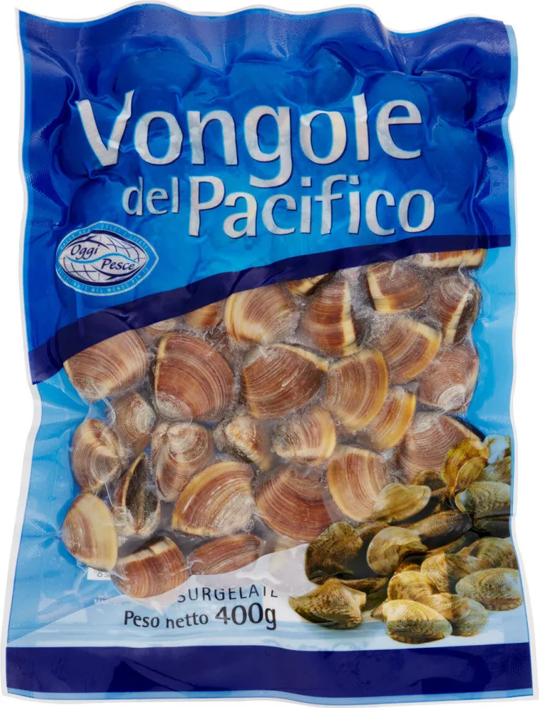 Vongole del pacifico surgelate
