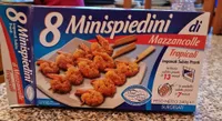 8 minispiedini di mazzancolle tropicali