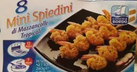Mini Spiedini di Mazzancolle Tropicali