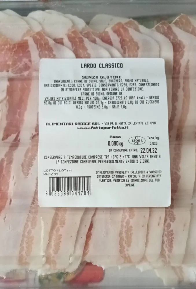 Lardo classico