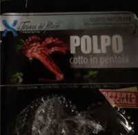 Tentacoli di polpo cotto in pentola
