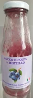 Succo e polpa di mirtillo