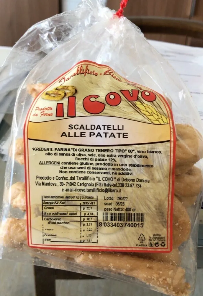 Scaldatelli alle patate