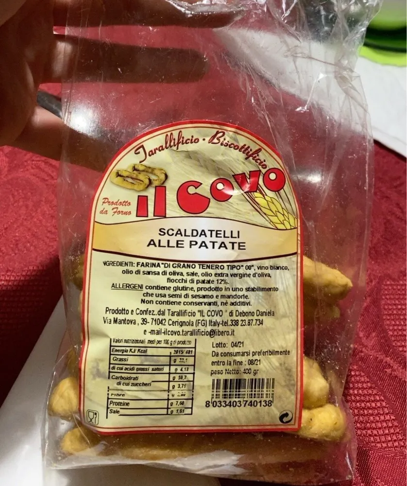 Scaldatelli alle patate