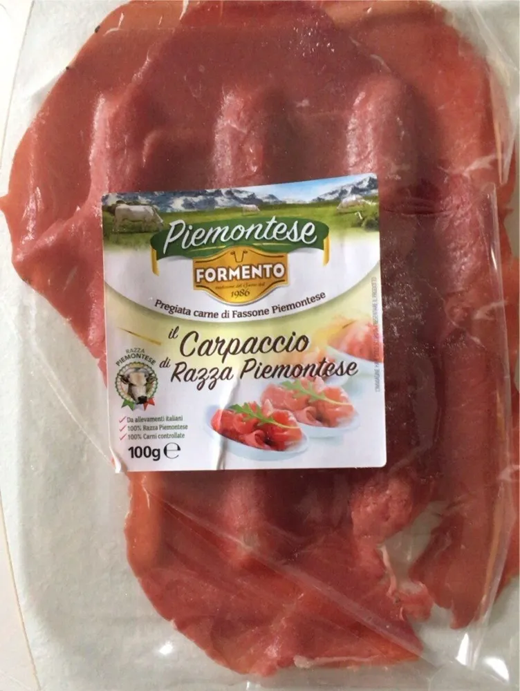 Il Carpaccio di Razza Piemontese