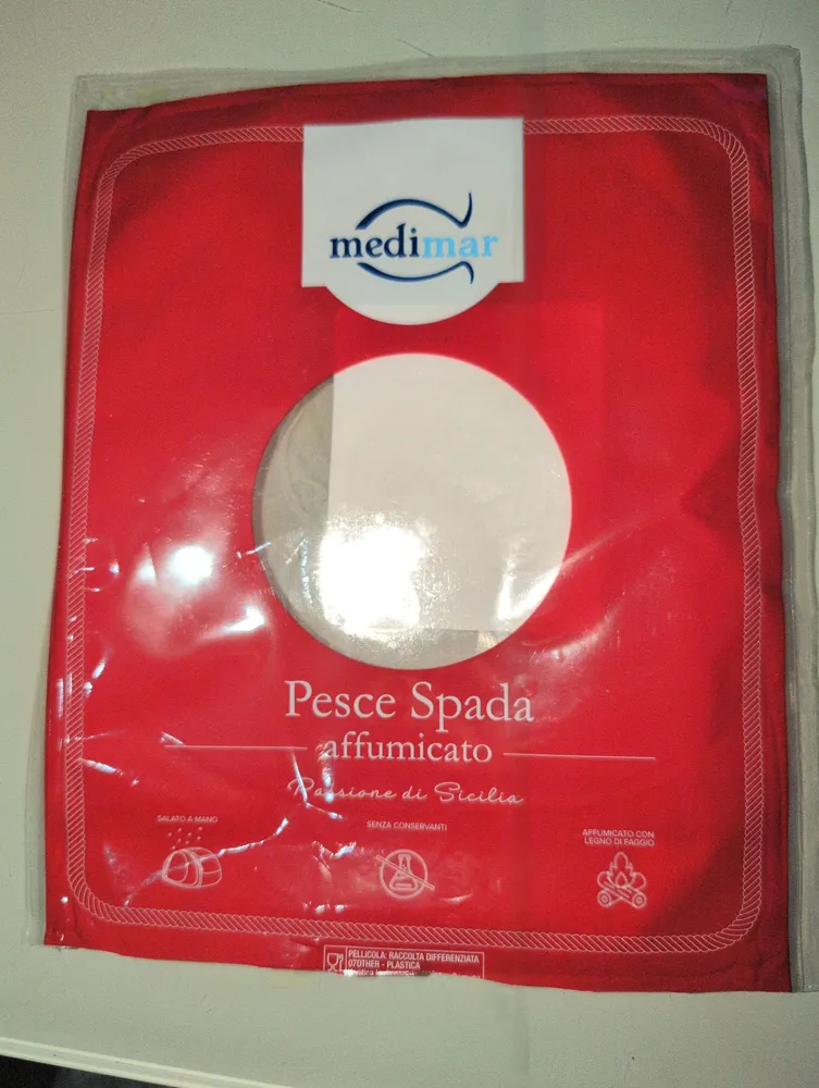 Pesce spada affumicato