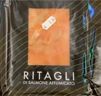 Ritagli di salmone affumicato