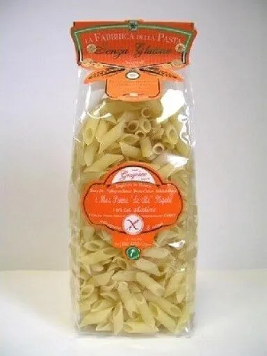 'e Mez Penne "de zite" Rigate senza glutine