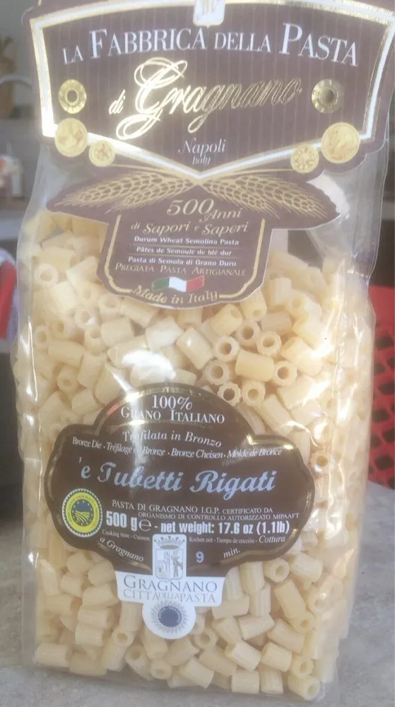 Tubetti rigati