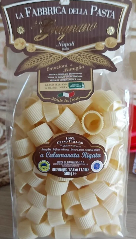 'A Calamarata rigata