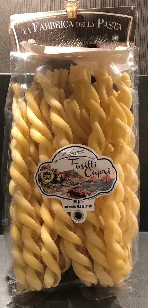Macarrão Di Gragnano Fusilli Di Capri N85