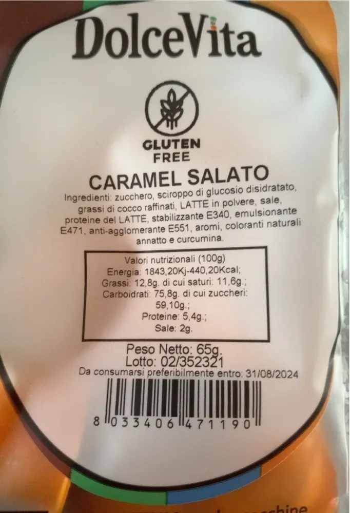 Caramel salato