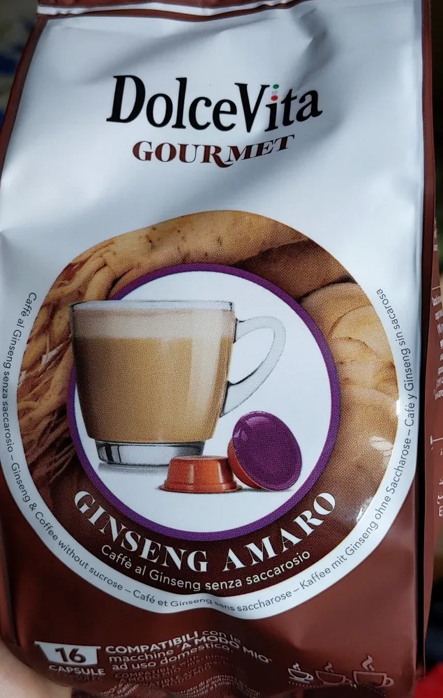 Capsule caffè al ginseng amaro compatibili Lavazza a Modo Mio