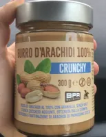 burro d’arachidi 100% crunchy