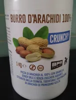 Burro di arachidi 100% crunchy