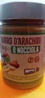 Burro d'arachidi e nocciola
