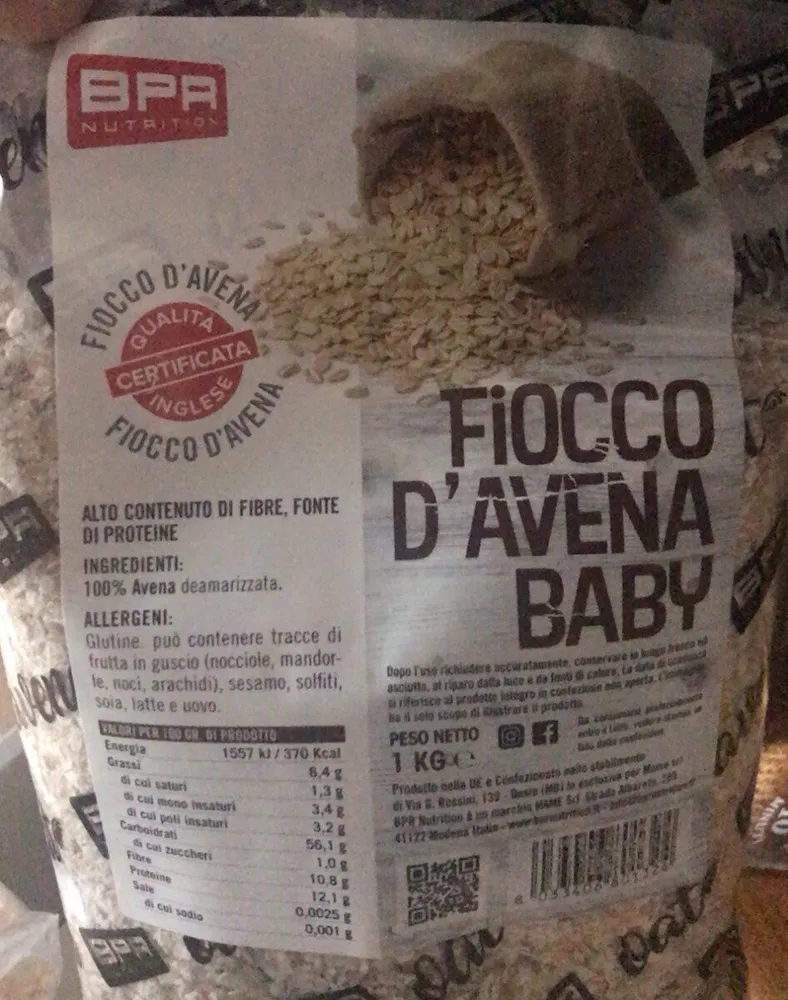 Fiocchi d’Avena baby