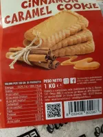 Cinnamon caramel cookies