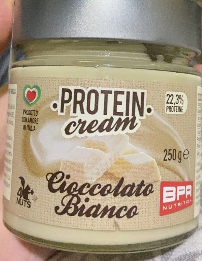 protein cream cioccolato bianco