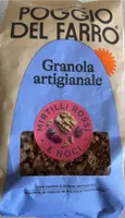 Granola con mirtilli e noci