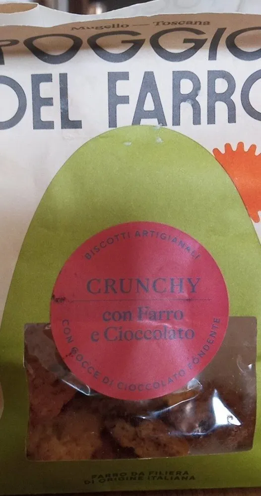 CRUNCHY con farro e cioccolato