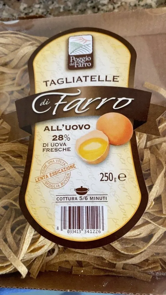 Tagliatelle al farro