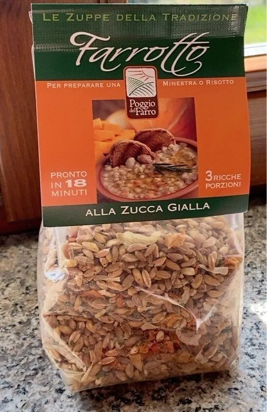 farro alla zucca gialla